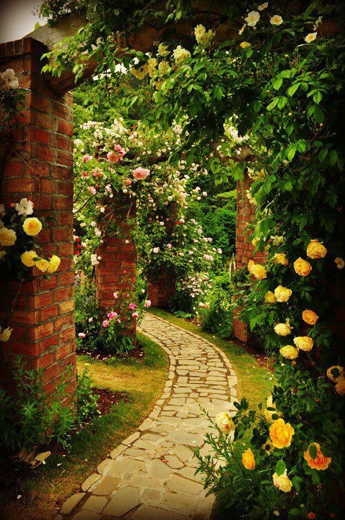 tunel-de-flores-em-jardim
