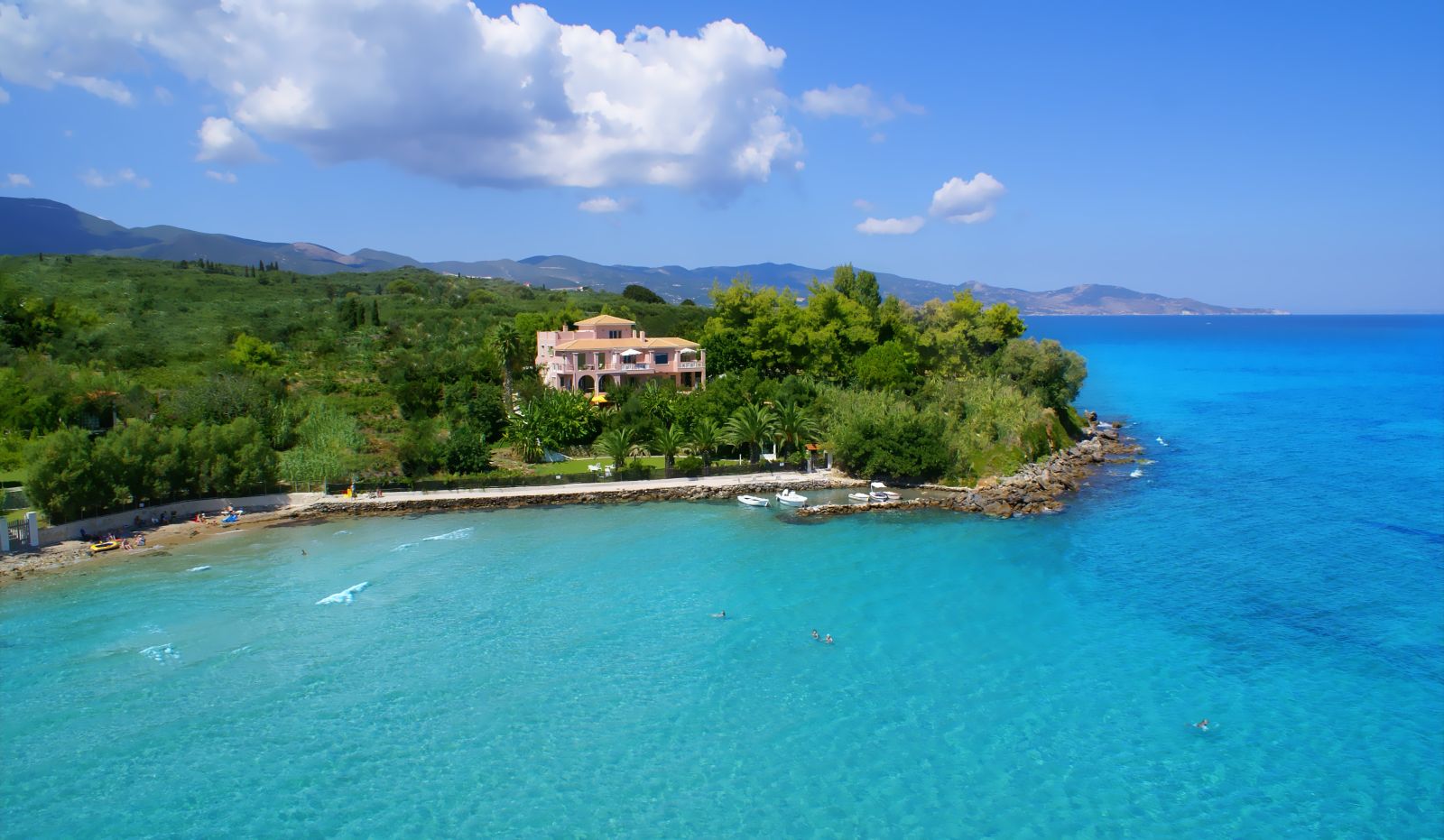 mansão ilha caribe